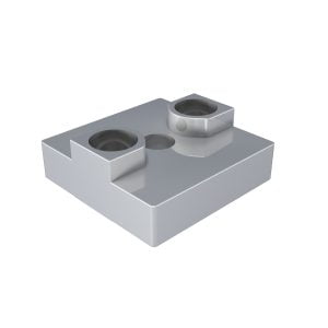 Connector Flat Silver 40