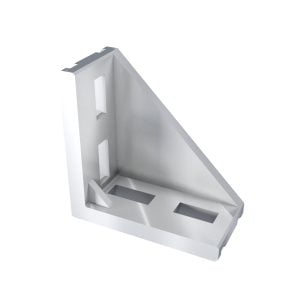 Connector Gusset Aluminium 76