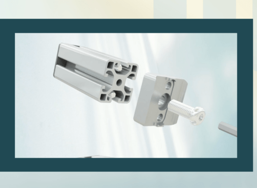 Quantum 3 T-Bar Connector for 8mm Slotted Profile